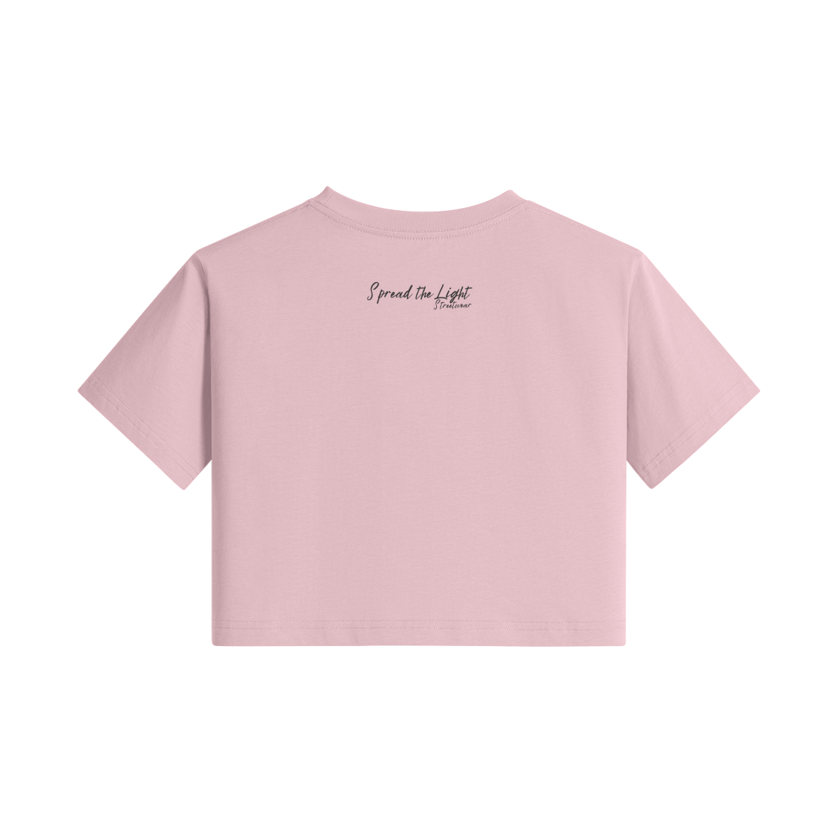 you're beautiful - Ladies Crop T-Shirt - Pink